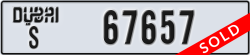 dubai - code - S - number -67657