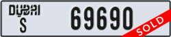 dubai - code - S - number -69690