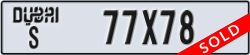 dubai - code - S - number -77X78