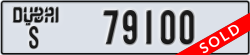 dubai - code - S - number -79100