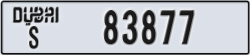 dubai - code - S - number -83798