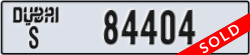 dubai - code - S - number -84404