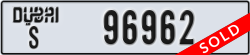 dubai - code - S - number -96962