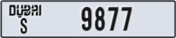 dubai - code - S - number -9877