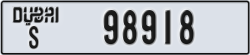 dubai - code - S - number -98918