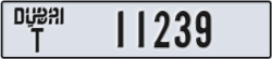 dubai - code - T - number -11239