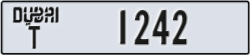 dubai - code - T - number -1163