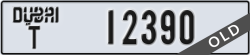 dubai - code - T - number -12390