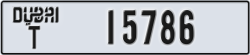 dubai - code - T - number -15786