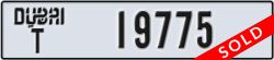 dubai - code - T - number -19775