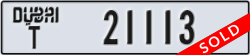 dubai - code - T - number -21113