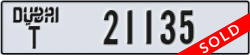 dubai - code - T - number -21135