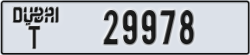 dubai - code - T - number -29978