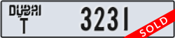 dubai - code - T - number -3231