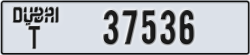 dubai - code - T - number -37536