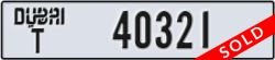 dubai - code - T - number -40321