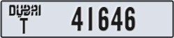 dubai - code - T - number -41567