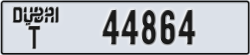 dubai - code - T - number -44785