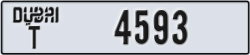 dubai - code - T - number -4593