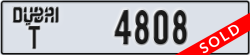 dubai - code - T - number -4808