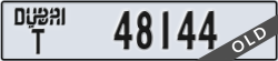 dubai - code - T - number -48144