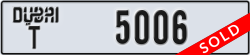 dubai - code - T - number -5006