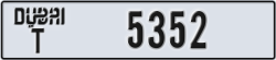 dubai - code - T - number -5352