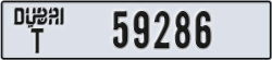 dubai - code - T - number -59286