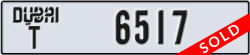 dubai - code - T - number -6517