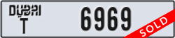 dubai - code - T - number -6969