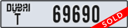 dubai - code - T - number -69690