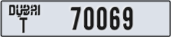 dubai - code - T - number -70069