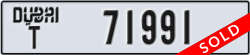 dubai - code - T - number -71991