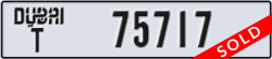 dubai - code - T - number -75717