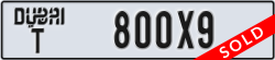 dubai - code - T - number -800X9