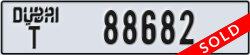 dubai - code - T - number -88682
