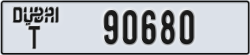 dubai - code - T - number -90680
