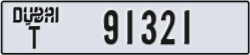 dubai - code - T - number -91321