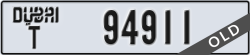 dubai - code - T - number -94911