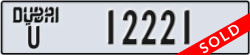 dubai - code - U - number -12221