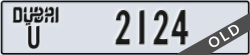 dubai - code - U - number -2124