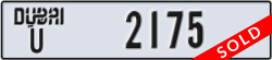 dubai - code - U - number -2175