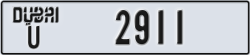 dubai - code - U - number -2911