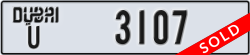 dubai - code - U - number -3107