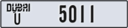 dubai - code - U - number -5011