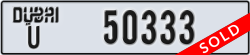 dubai - code - U - number -50254
