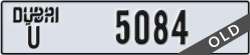 dubai - code - U - number -5084