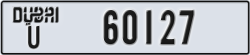 dubai - code - U - number -60127
