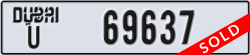 dubai - code - U - number -69637