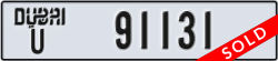 dubai - code - U - number -91131